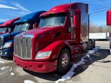 2020 PETERBILT 579 TRUCK TRACTOR VN:1XPBDP9X8LD631175 powered by Paccar MX-13 diesel engine,