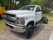 NEW UNUSED 2024 CHEVY 5500 CAB & CHASSIS VN:1HTKJPVK8RH518738 4x4, powered by Duramax V8 6.6L turbo