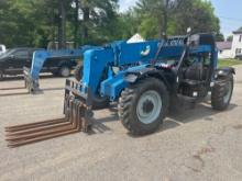 GENIE GTH636 TELESCOPIC FORKLIFT SN:GTH0615-10258 4x4, powered by diesel engine, equipped with