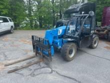 2015 GENIE GTH5519 TELESCOPIC FORKLIFT SN:GTH5515B-3570 4x4, powered by diesel engine, equipped with
