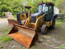 JOHN DEERE 310G TRACTOR LOADER BACKHOE SN:932069 4x4, powered by John Deere diesel engine, EROPS,