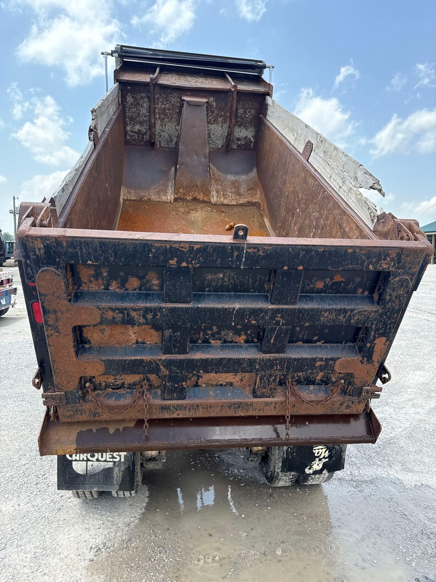 1991 MACK RB690 DUMP TRUCK VN:1M2AM20C5MM001895 powered by Mack engine, 350hp, equipped with