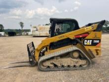 CAT 289D RUBBER TRACKED SKID STEER SN:TAW08590 powered by Cat diesel engine, equipped with EROPS,
