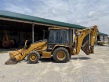 CAT 416C TRACTOR LOADER BACKHOE SN:4ZN23259 4x4, powered by Cat diesel engine, equipped with EROPS,