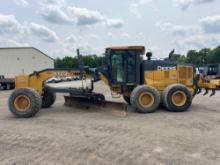 2019 JOHN DEERE 872GP MOTOR GRADER SN:690597 powered by John Deere diesel engine, equipped with