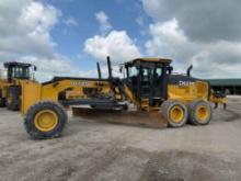 2019 JOHN DEERE 872GP MOTOR GRADER SN:690546 powered by John Deere diesel engine, equipped with