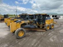 2016 JOHN DEERE 772GP MOTOR GRADER SN:1DW772GPTFF666939 powered by John Deere diesel engine,