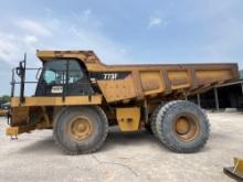CAT 773 STRAIGHT FRAME HAUL TRUCK SN:EED00447 powered by Cat diesel engine, equipped with Cab, air,