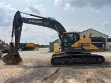 2019 VOLVO EC300EL HYDRAULIC EXCAVATOR SN:312686 powered by diesel engine, equipped with Cab, air,