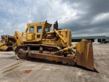CAT D9H CRAWLER TRACTOR SN:90V01916 powered by Cat diesel engine, equipped with EROPS, air, heat, U