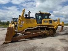 2021 KOMATSU D155AXI-8 CRAWLER TRACTOR SN:100209 powered by Komatsu engine, equipped with EROPS,