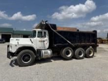 1991 MACK RB690 DUMP TRUCK VN:1M2AM20C5MM001895 powered by Mack engine, 350hp, equipped with