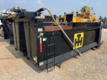 16FT. STEEL DUMP BODY equipped with roll tarp.