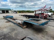 1992 TALBERT DETACHABLE GOOSENECK TRAILER equipped with 29ft. well, 102in. width, hydraulic