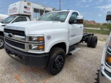 NEW UNUSED 2024 CHEVY 6500 CAB & CHASSIS VN:1HTKHPVM6RH352720 powered by Duramax 6.6L V8 turbo