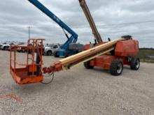 JLG 600S BOOM LIFT SN:300150471 4x4, powered by diesel engine, equipped with 60ft. Platform height,