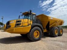 NEW UNUSED 2024 BELL B50E ARTICULATED HAUL TRUCK SN:9345 6x6, powered by Mercedes diesel engine,