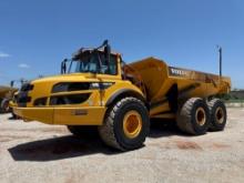2020 VOLVO A40G ARTICULATED HAUL TRUCK SN:352191 6x6, powered by Volvo diesel engine, equipped with