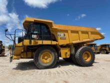 2022 CAT 773G STRAIGHT FRAME HAUL TRUCK SN:JWS02044 powered by Cat C27 diesel engine, equipped with
