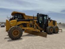 2019 CAT 14M3 MOTOR GRADER SN:N9S00434 powered by Cat diesel engine, equipped with EROPS, air, heat,