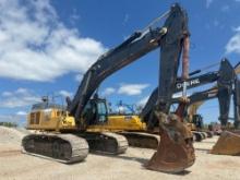JOHN DEERE 470GLC HYDRAULIC EXCAVATOR SN:1FF470GXPCE470659 powered by Isuzu AL-6UZ1XZSA-01 diesel