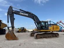 2019 JOHN DEERE 350GLC HYDRAULIC EXCAVATOR SN:1FF350GXPKF813772 powered by John Deere diesel engine,