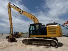 2018 CAT 326FL LR HYDRAULIC EXCAVATOR SN:WGL10378 powered by Cat diesel engine, equipped with Cab,