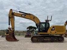 2019 CAT 336 HYDRAULIC EXCAVATOR SN:DKS00413 powered by Cat diesel engine, equipped with Cab, air,
