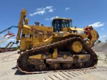 CAT D11R CRAWLER TRACTOR SN:7PZ00883 powered by Cat diesel engine, equipped with EROPS, air, SU