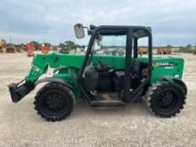 JCB 525-60 TELESCOPIC FORKLIFT SN:3800310 4x4, powered by diesel engine, equipped with OROPS,