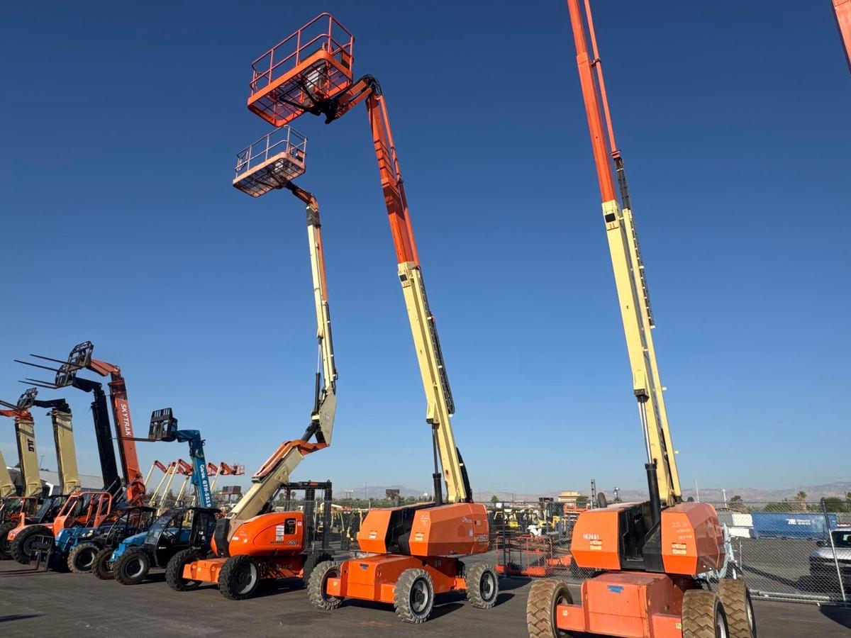 2017 JLG 660SJ BOOM LIFT SN:300231044 4x4, powered by diesel engine, equipped with 66ft. Platform