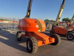 JLG 400S BOOM LIFT SN:300109958 4x4, powered by diesel engine, equipped with 40ft. Platform height,