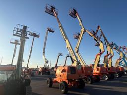 JLG 400S BOOM LIFT SN:300109958 4x4, powered by diesel engine, equipped with 40ft. Platform height,