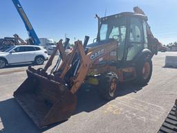 CASE 580N TRACTOR LOADER BACKHOE SN:JJGN580NJDC580819 4x4, powered by diesel engine, equipped with