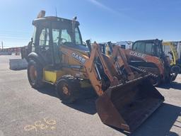 CASE 580N TRACTOR LOADER BACKHOE SN:JJGN580NJDC580819 4x4, powered by diesel engine, equipped with