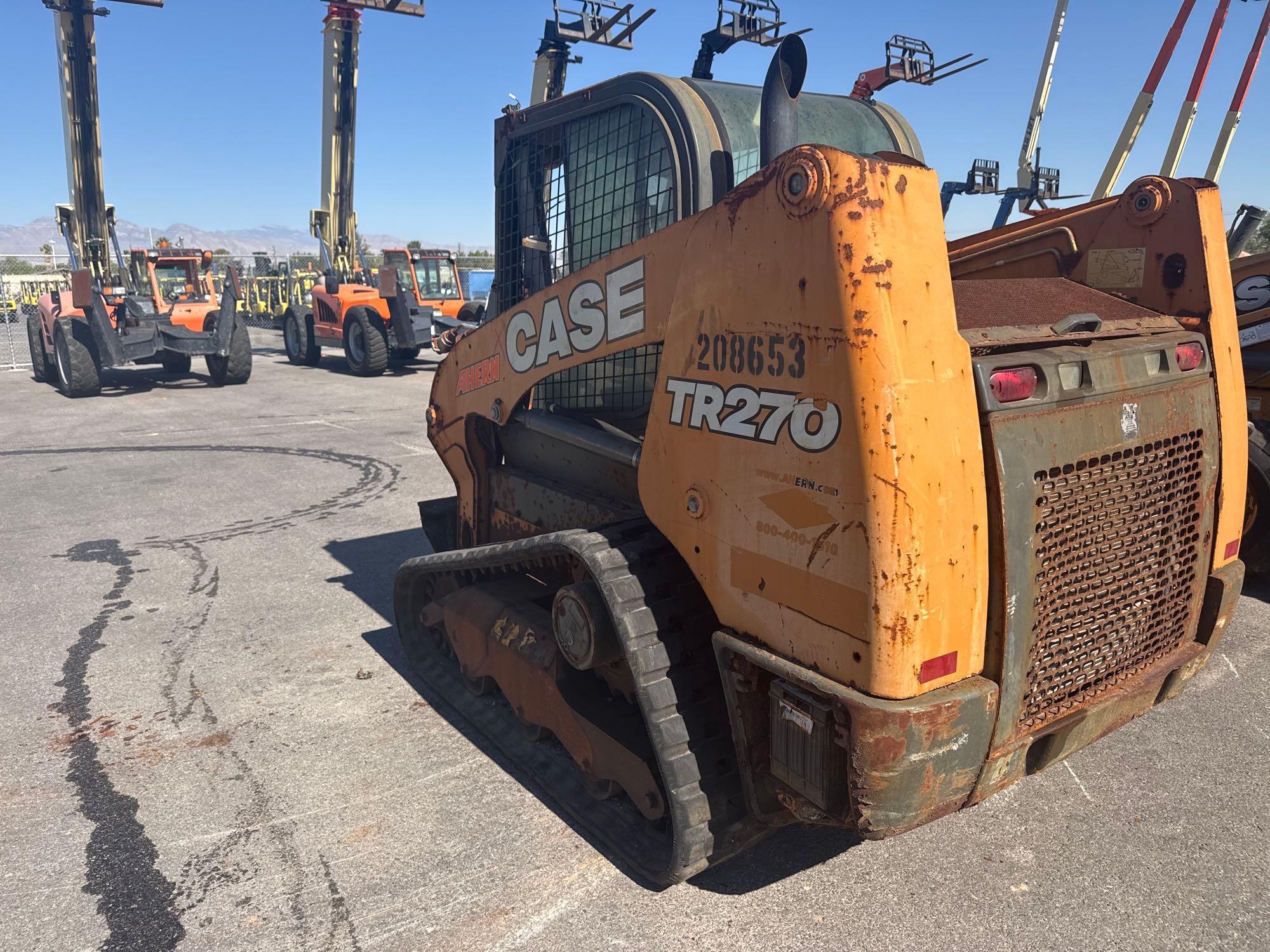 2018 CASE TR270 RUBBER TRACKED SKID STEER SN:JAFTR270LJM443821 powered by diesel engine, equipped