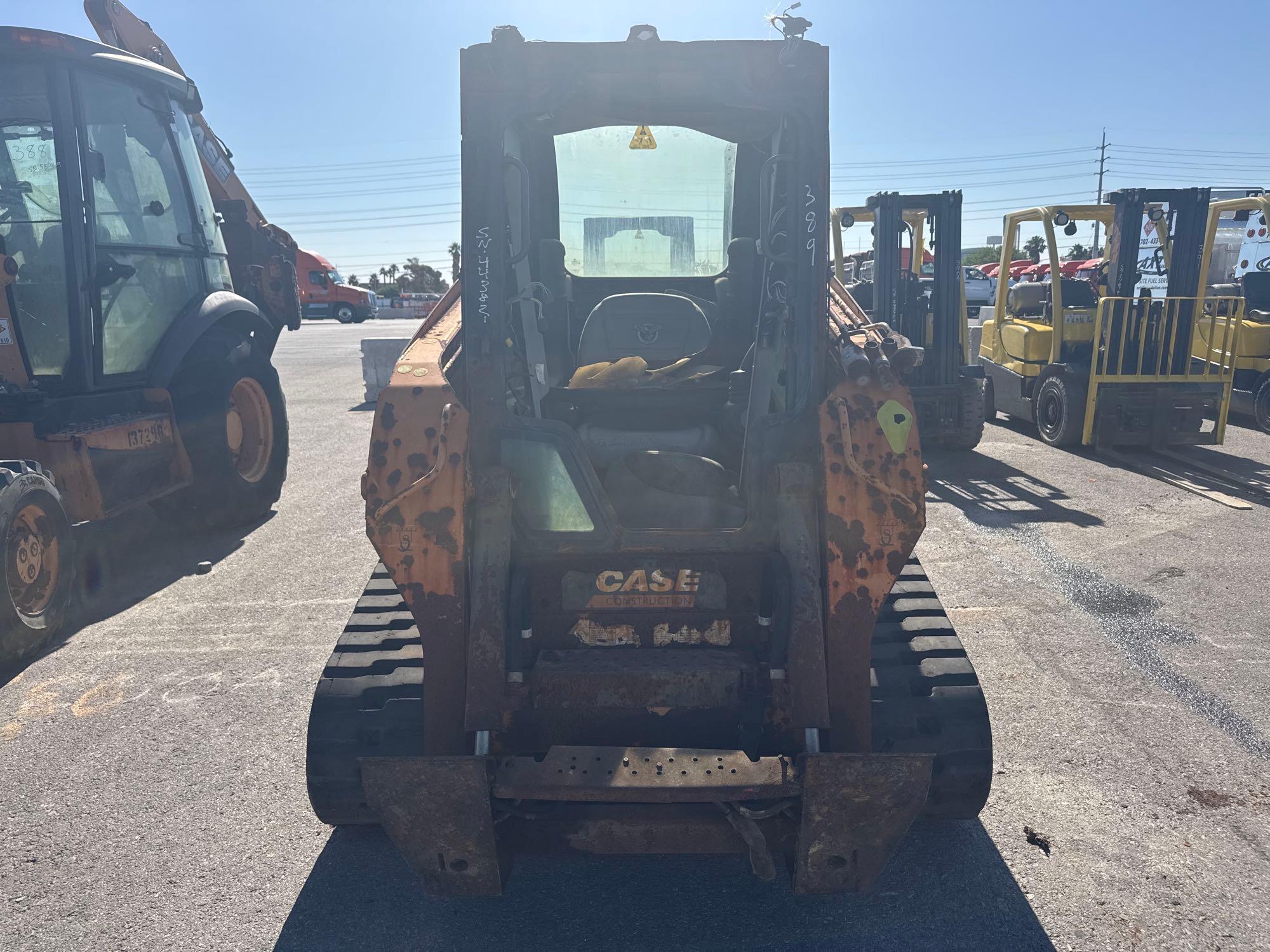 2018 CASE TR270 RUBBER TRACKED SKID STEER SN:JAFTR270LJM443821 powered by diesel engine, equipped