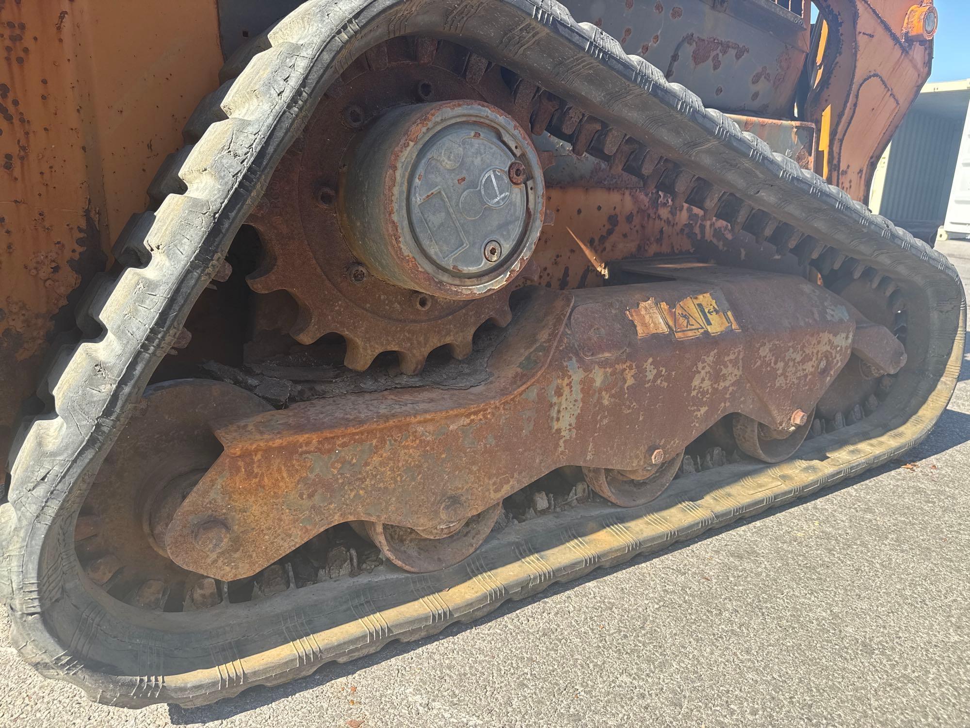 2018 CASE TR270 RUBBER TRACKED SKID STEER SN:JAFTR270LJM443821 powered by diesel engine, equipped