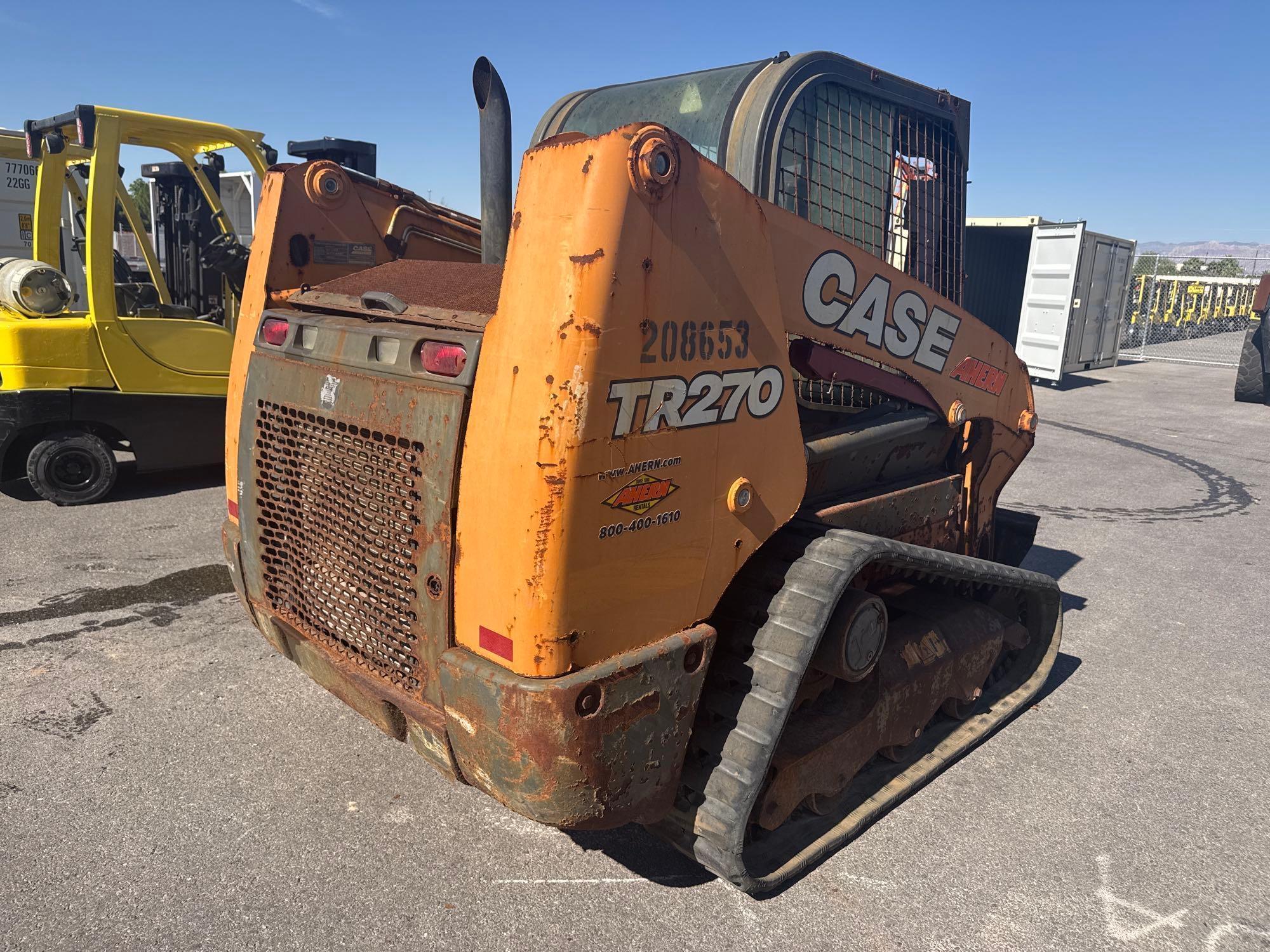 2018 CASE TR270 RUBBER TRACKED SKID STEER SN:JAFTR270LJM443821 powered by diesel engine, equipped