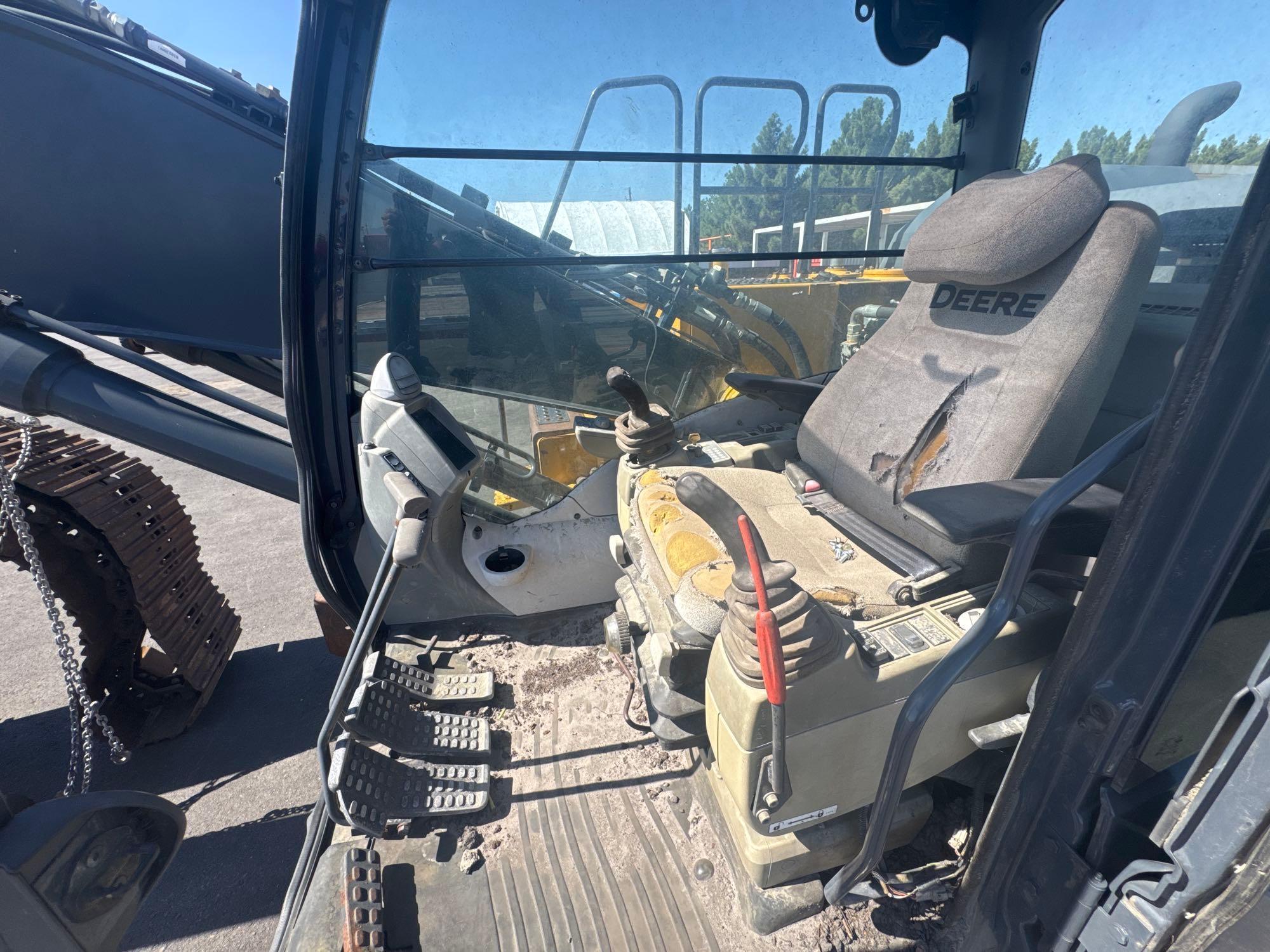 2016 JOHN DEERE 210G HYDRAULIC EXCAVATOR SN:1FF210GXPFF523769 powered by John Deere diesel engine,