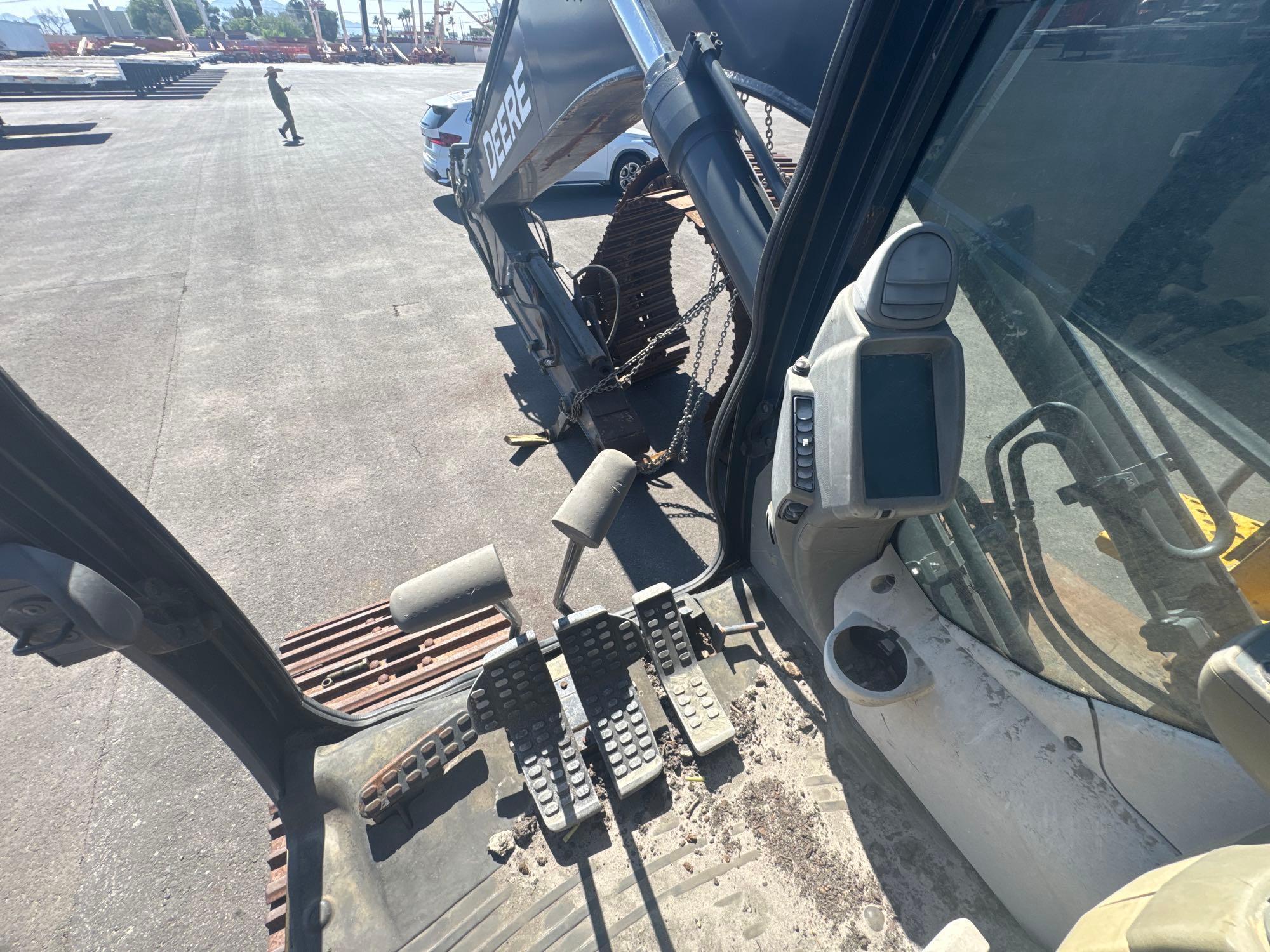 2016 JOHN DEERE 210G HYDRAULIC EXCAVATOR SN:1FF210GXPFF523769 powered by John Deere diesel engine,