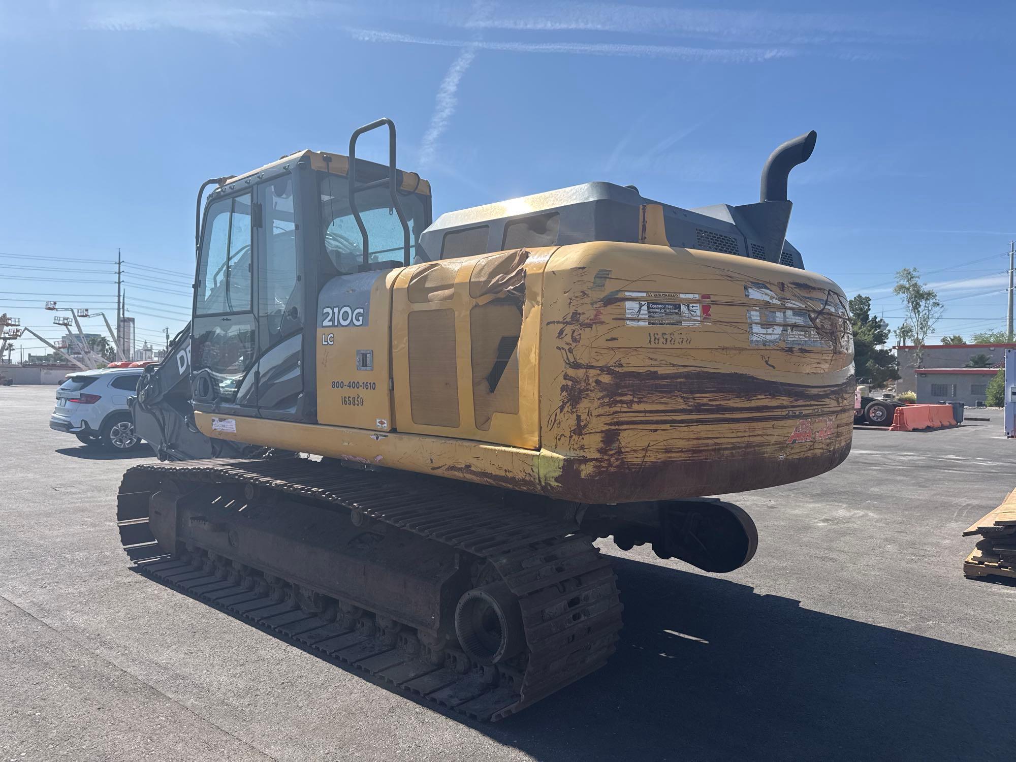 2016 JOHN DEERE 210G HYDRAULIC EXCAVATOR SN:1FF210GXPFF523769 powered by John Deere diesel engine,