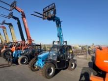 2017 GENIE GTH-5519 TELESCOPIC FORKLIFT SN:7261 4x4, powered by diesel engine, equipped with OROPS,