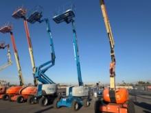 2016 GENIE S45 BOOM LIFT SN:S4516H-22751 4x4, powered by diesel engine, equipped with 40ft. Platform