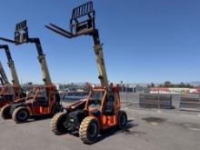 JLG G5-18A TELESCOPIC FORKLIFT SN:9844 4x4, powered by diesel engine, equipped with OROPS, 5,500lb