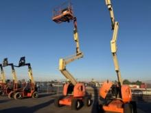 JLG 450AJ BOOM LIFT SN:300095032 4x4, powered by diesel engine, equipped with 45ft. platform height,