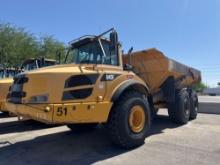 VOLVO A40F ARTICULATED HAUL TRUCK SN:11506 6x6, powered by Volvo diesel engine, equipped with Cab,