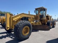 CAT 16G MOTOR GRADER SN:93U01160 powered by Cat 3406 diesel engine, equipped with EROPS, heat, 16ft.