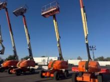 JLG 400S BOOM LIFT SN:300112448 4x4, powered by diesel engine, equipped with 40ft. Platform height,