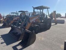 2020 CASE 580N TRACTOR LOADER BACKHOE SN:770170 4x4, powered by diesel engine, equipped with OROPS,